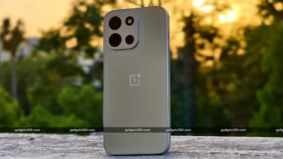 A collage of four smartphones: iQOO Z11xa 5G, Redmi 15C, Samsung Galaxy M17e 5G, and OnePlus N6 displayed on a white background with price tags showing discounted Indian rupee amounts.