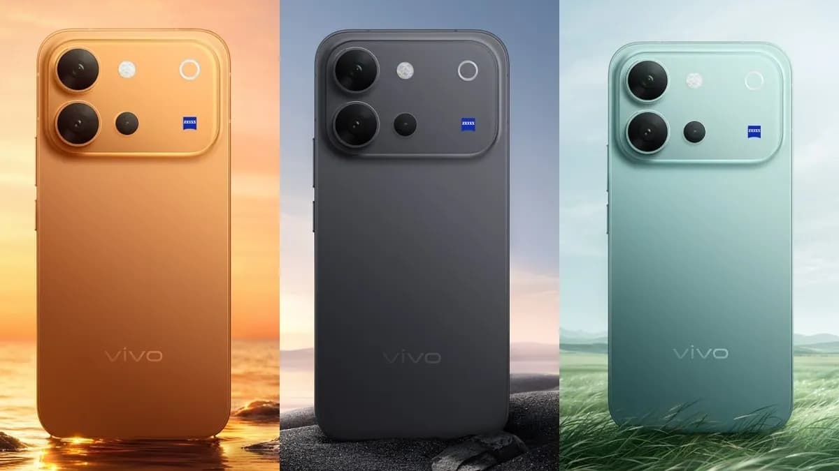 Vivo V80 and S2 FE side-by-side, showing different screen sizes and colour options