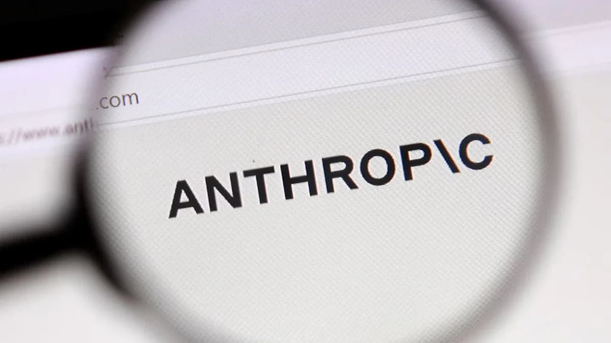 Anthropic Claude AI logo displayed alongside a voter registration data dashboard graphic