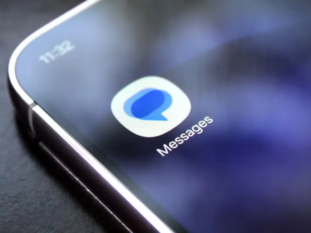 Google Messages app icon displayed on an Android smartphone screen