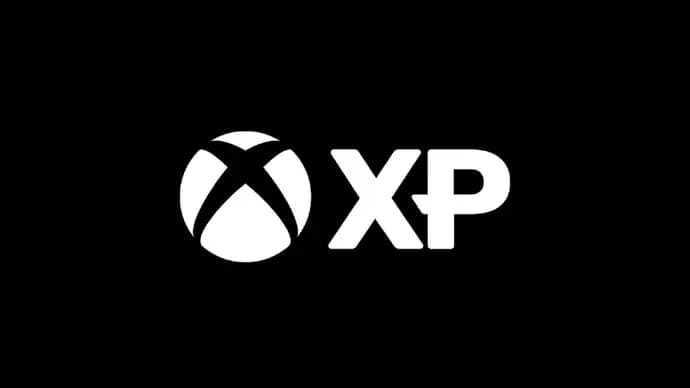 Xbox logo displayed prominently at a media and gaming showcase event