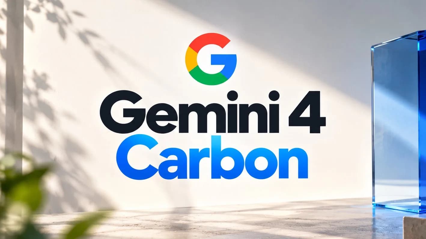 Google Gemini logo displayed alongside AI benchmark chart graphics