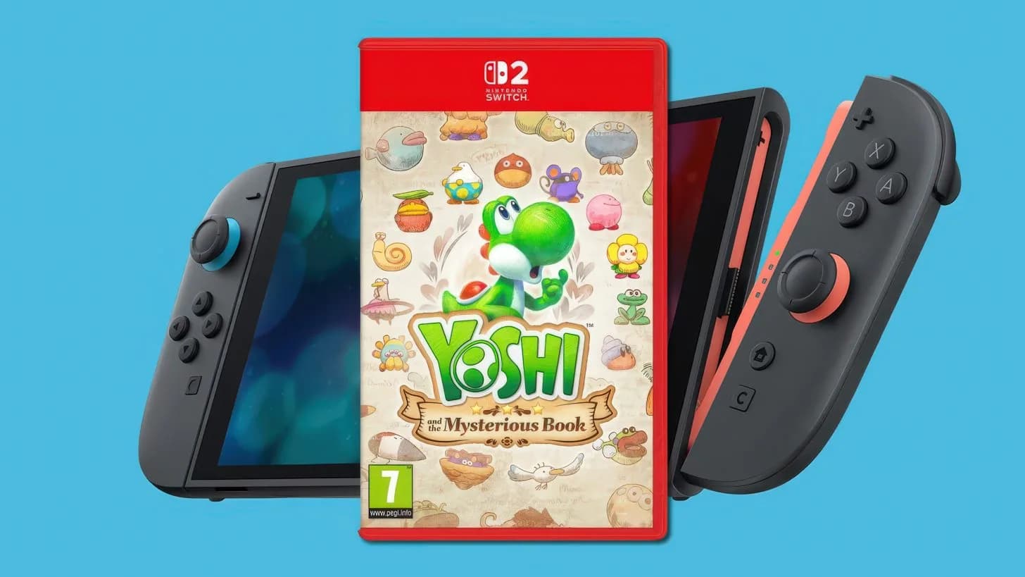 Nintendo Switch 2 console with Game Card inserted