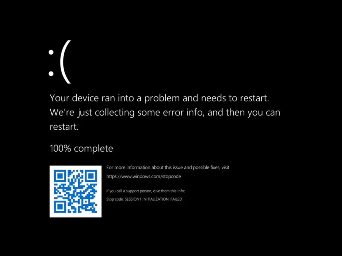A Windows 11 desktop running on an office monitor with administrative system settings visible
