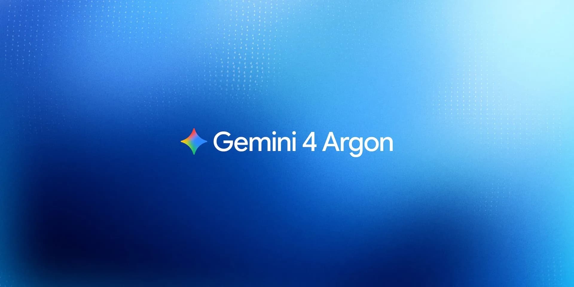Google Gemini app interface showing the model picker with Gemini 4 Argon selected