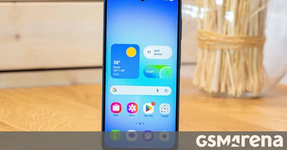 Samsung Galaxy A17 smartphone shown from the front and back, representing the phone the Galaxy F70 is rumored to be based on