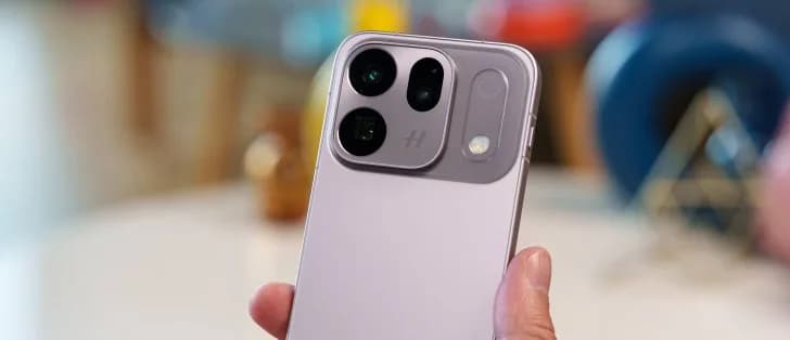 Oppo Find X10 smartphone shown from rear with triple camera module and Hasselblad branding