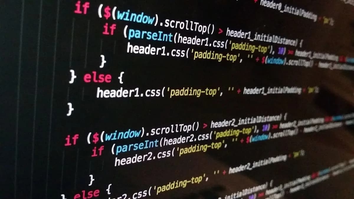 Abstract illustration of code and security shield representing Claude AI scanning open source software for vulnerabilities