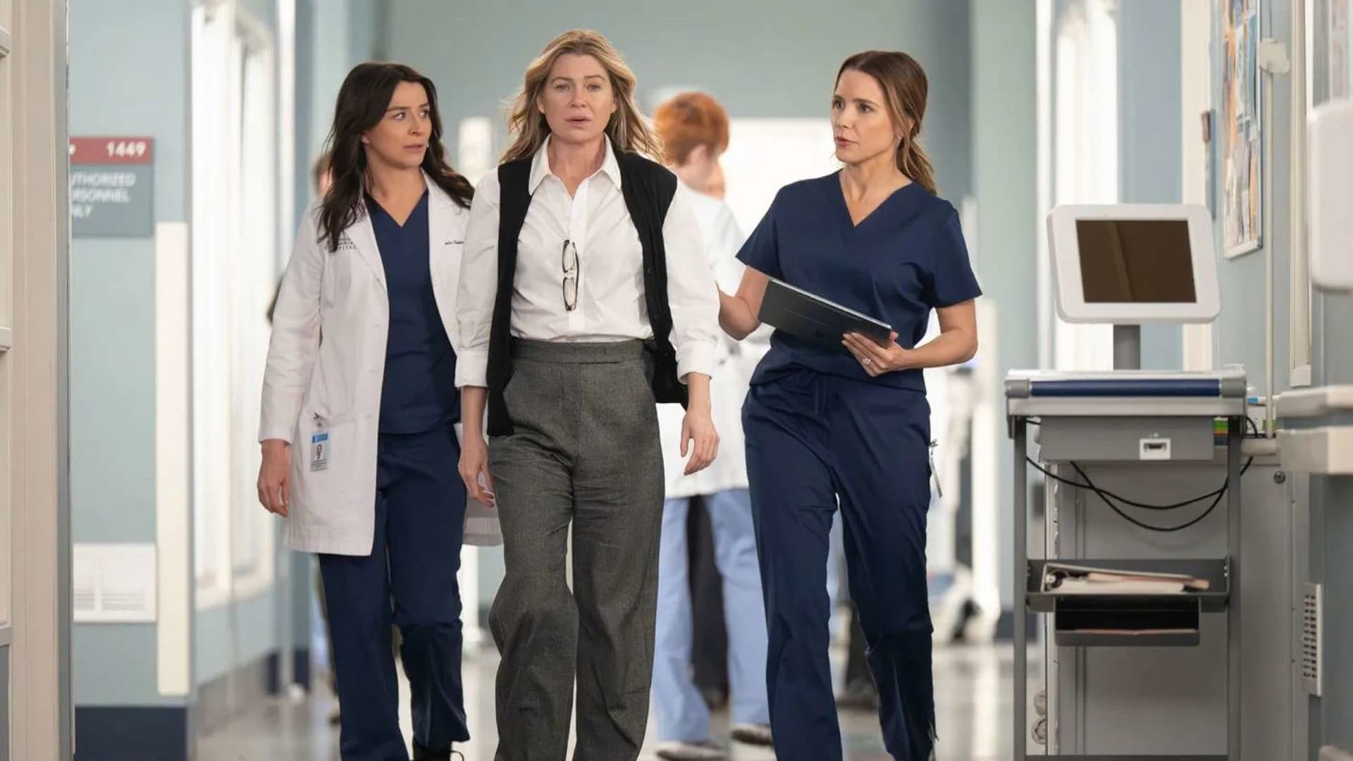 Promotional graphic for the medical drama television series Grey's Anatomy.