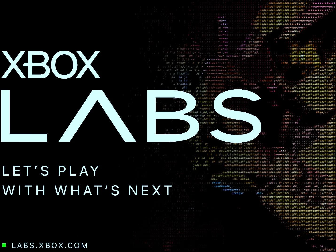 Xbox logo on a console gaming background