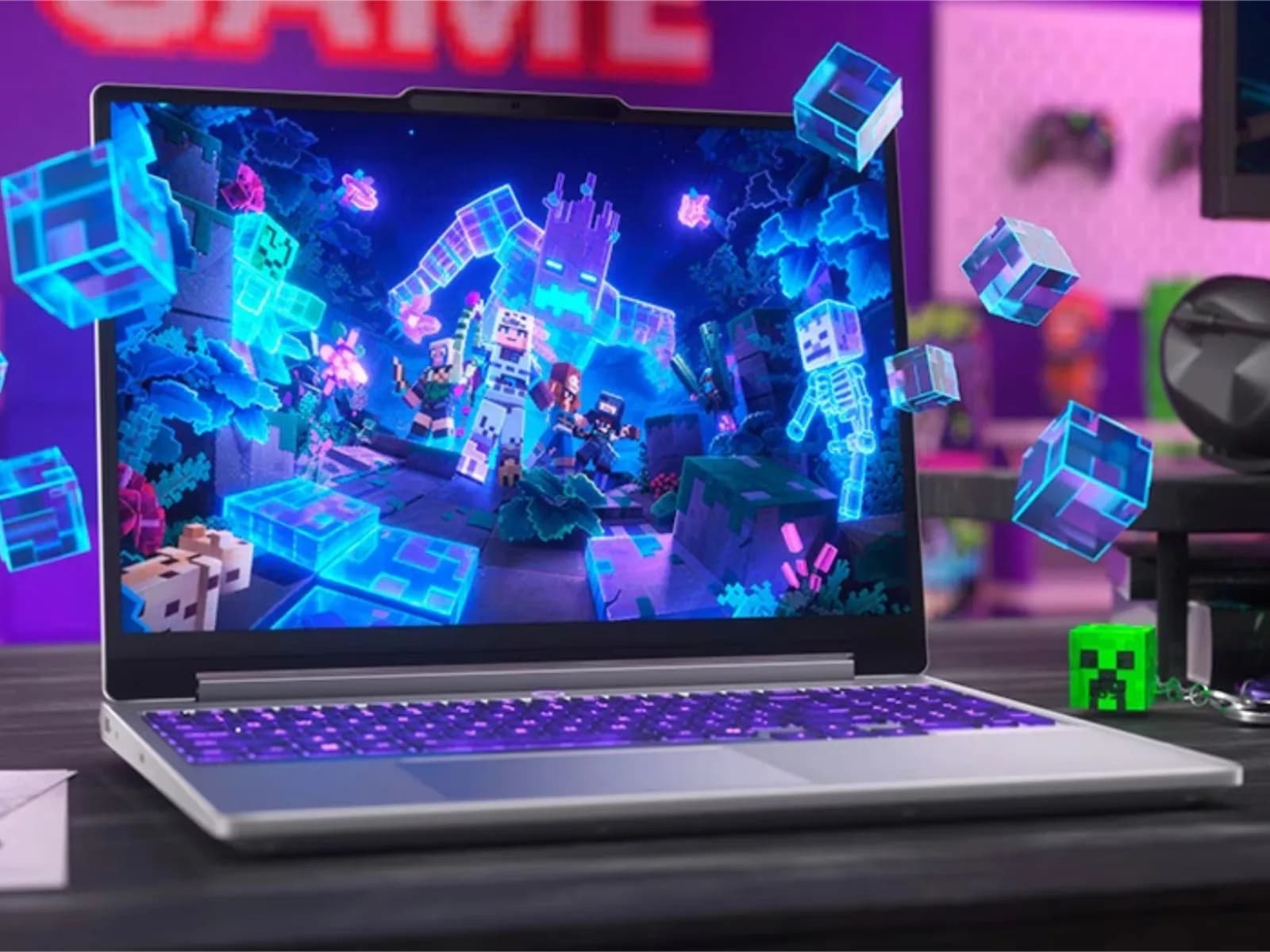 Lenovo LOQ Essential 15IRH11 budget gaming laptop shown from an angled front view