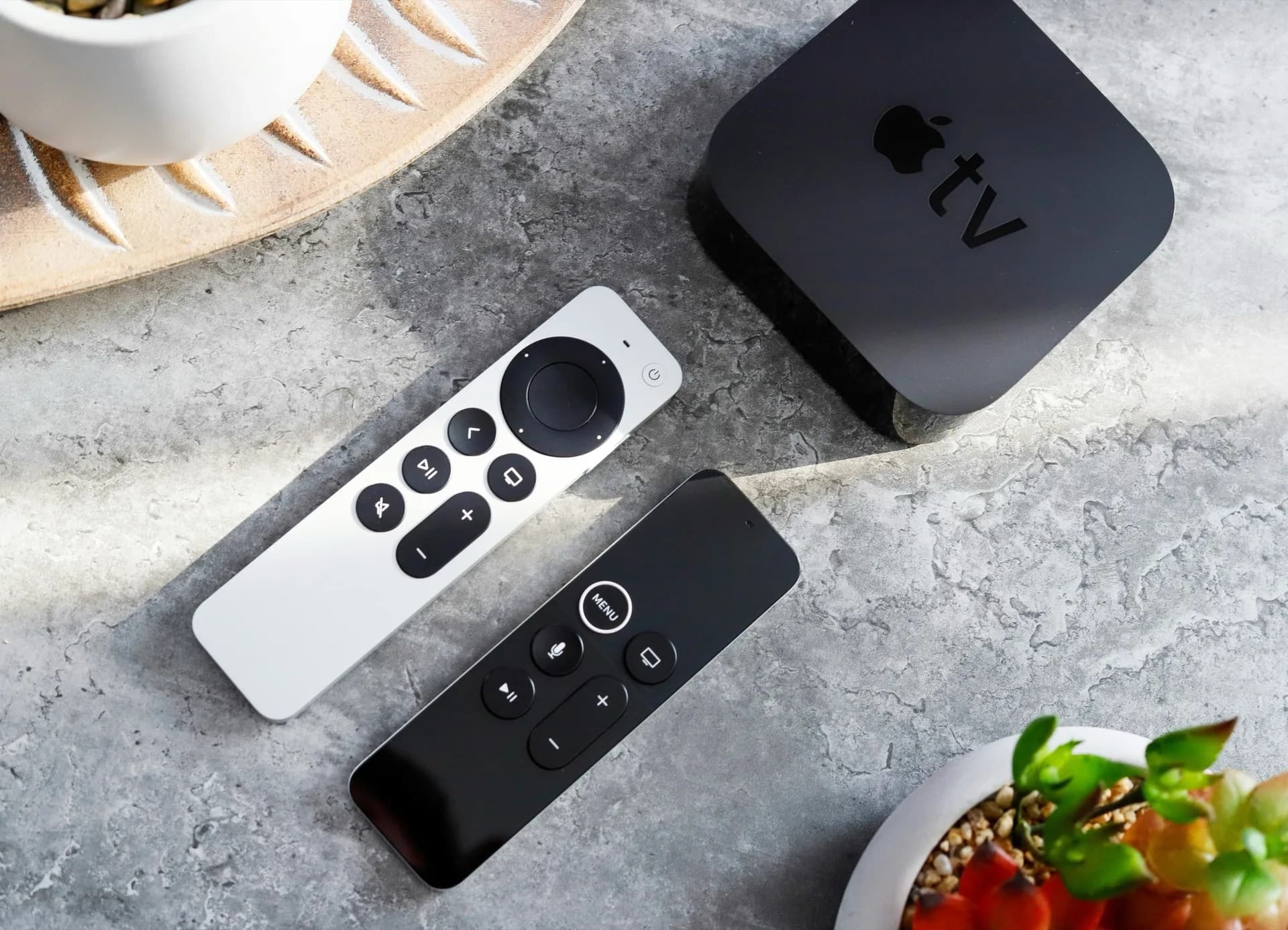 Apple TV 4K set‑top box concept