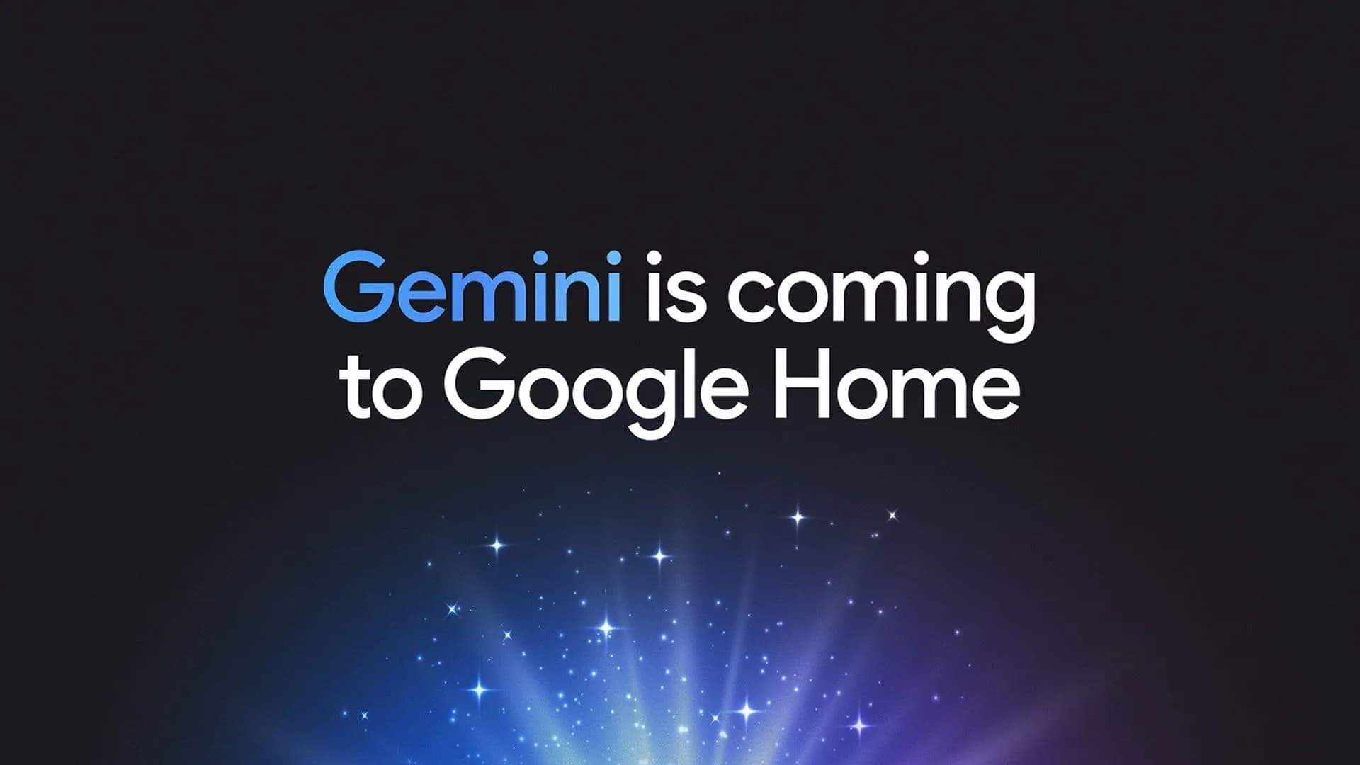 A Google Nest smart speaker and display sitting on a shelf, representing devices running Gemini for Home
