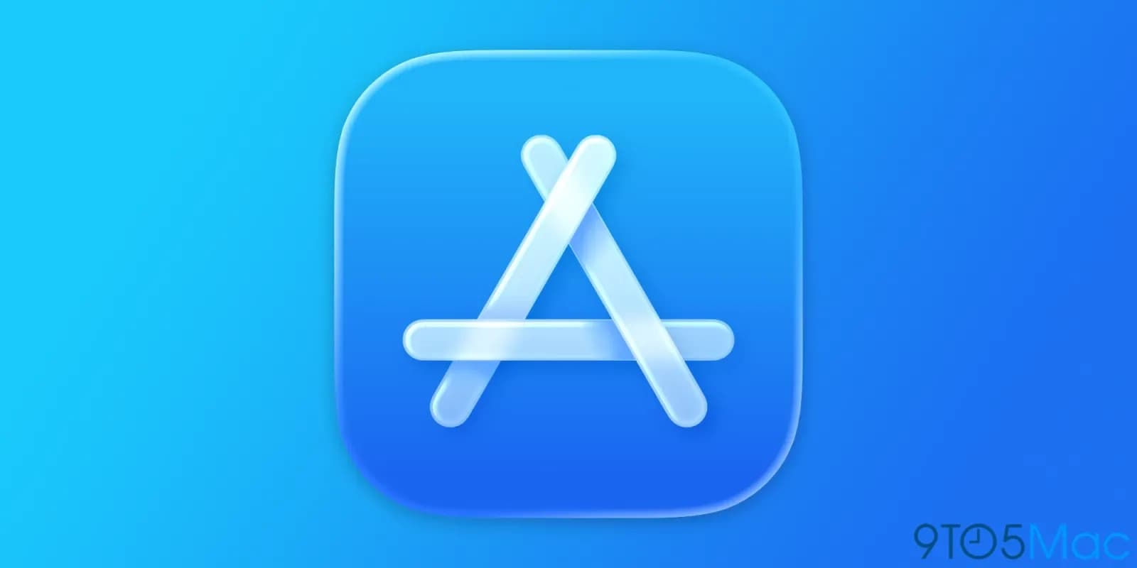 The Apple App Store icon displayed on an iPhone home screen