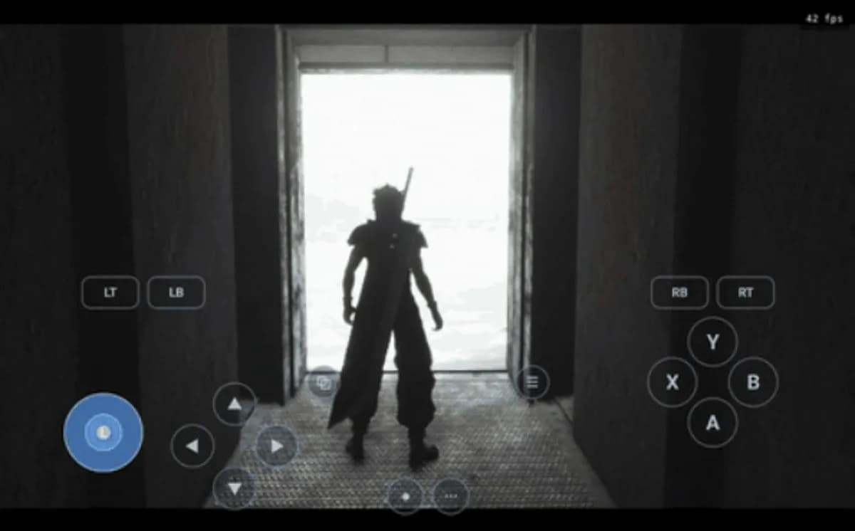 Google Pixel phone displaying a gaming environment on its screen