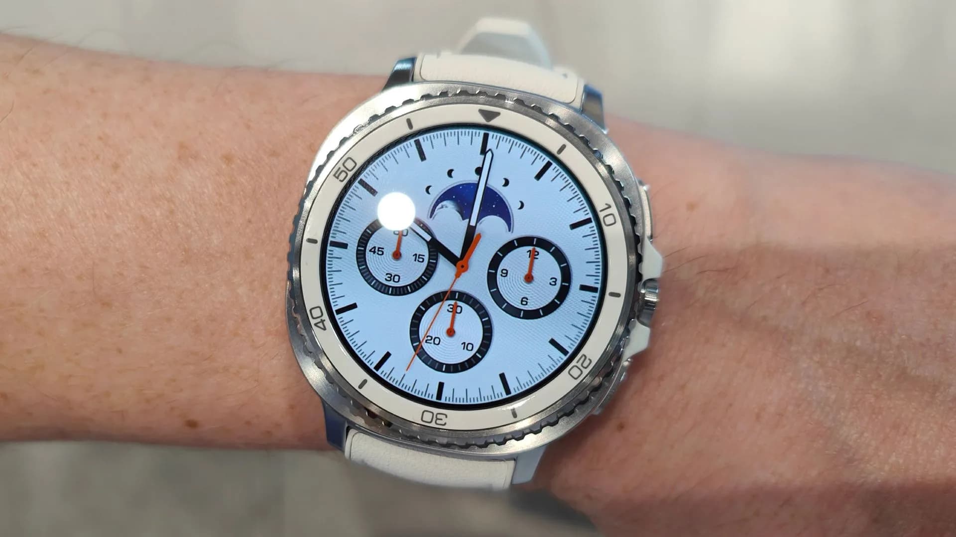 Samsung Galaxy Watch 8 Classic and Galaxy Watch 8 smartwatches displayed side by side with their price tags