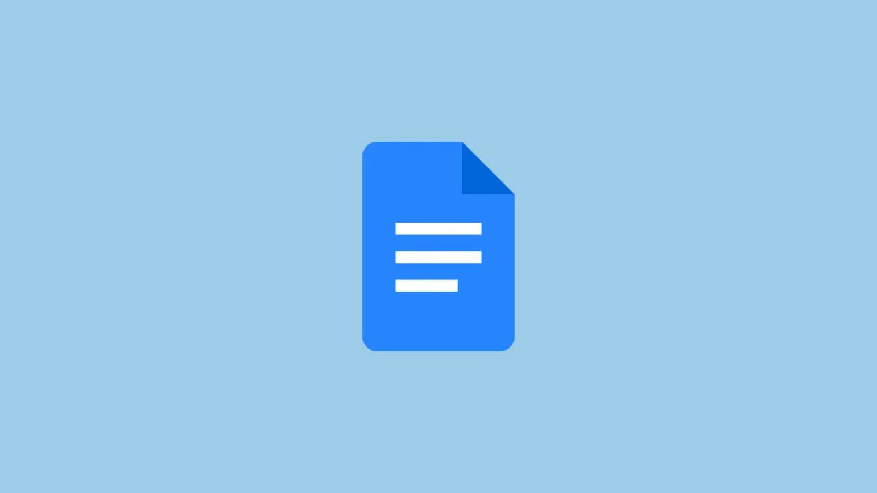 A Google Docs interface showing a rendered Markdown document with headings, a table, and a code block.