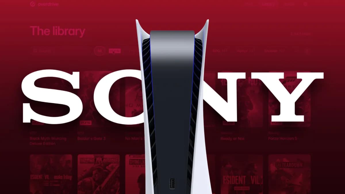 A PlayStation 5 console standing upright beside a DualSense wireless controller.
