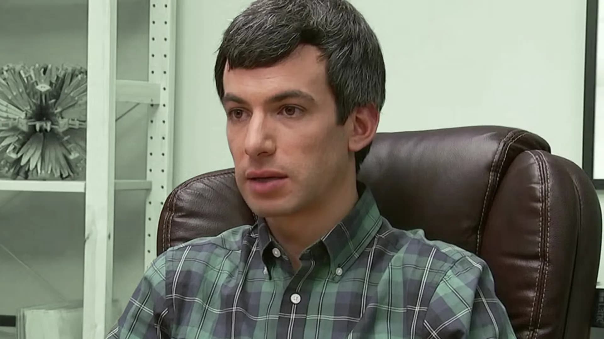 Nathan Fielder in character for the mockumentary series Nathan For You
