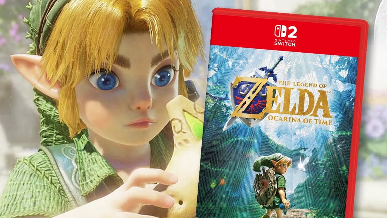 Close-up of a Nintendo Switch 2 game cartridge case on a table