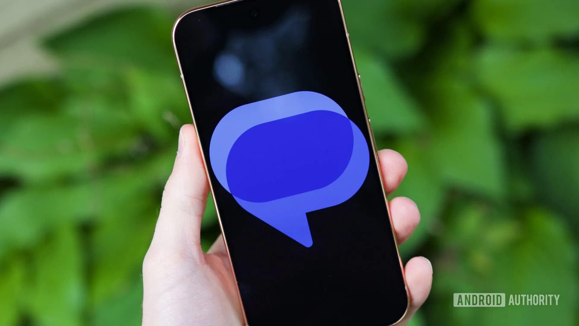 Google Messages app icon displayed on a mobile phone interface