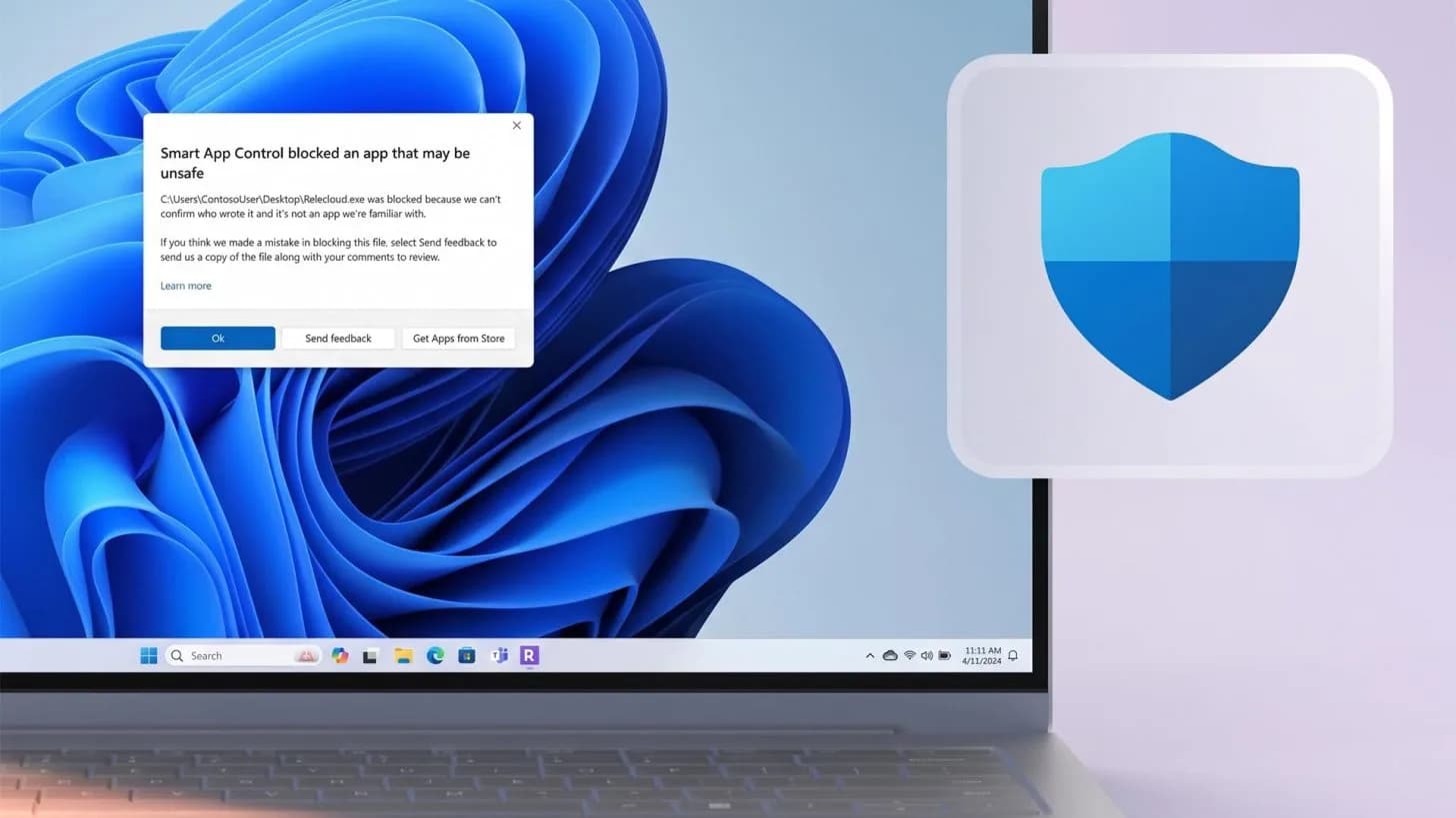 Close-up of a desktop monitor displaying a software installation progress bar next to a keyboard