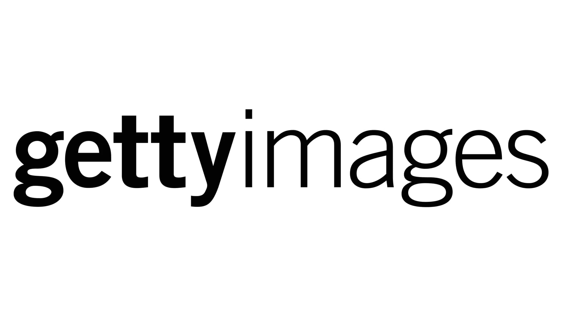 Getty Images logo on a dark background