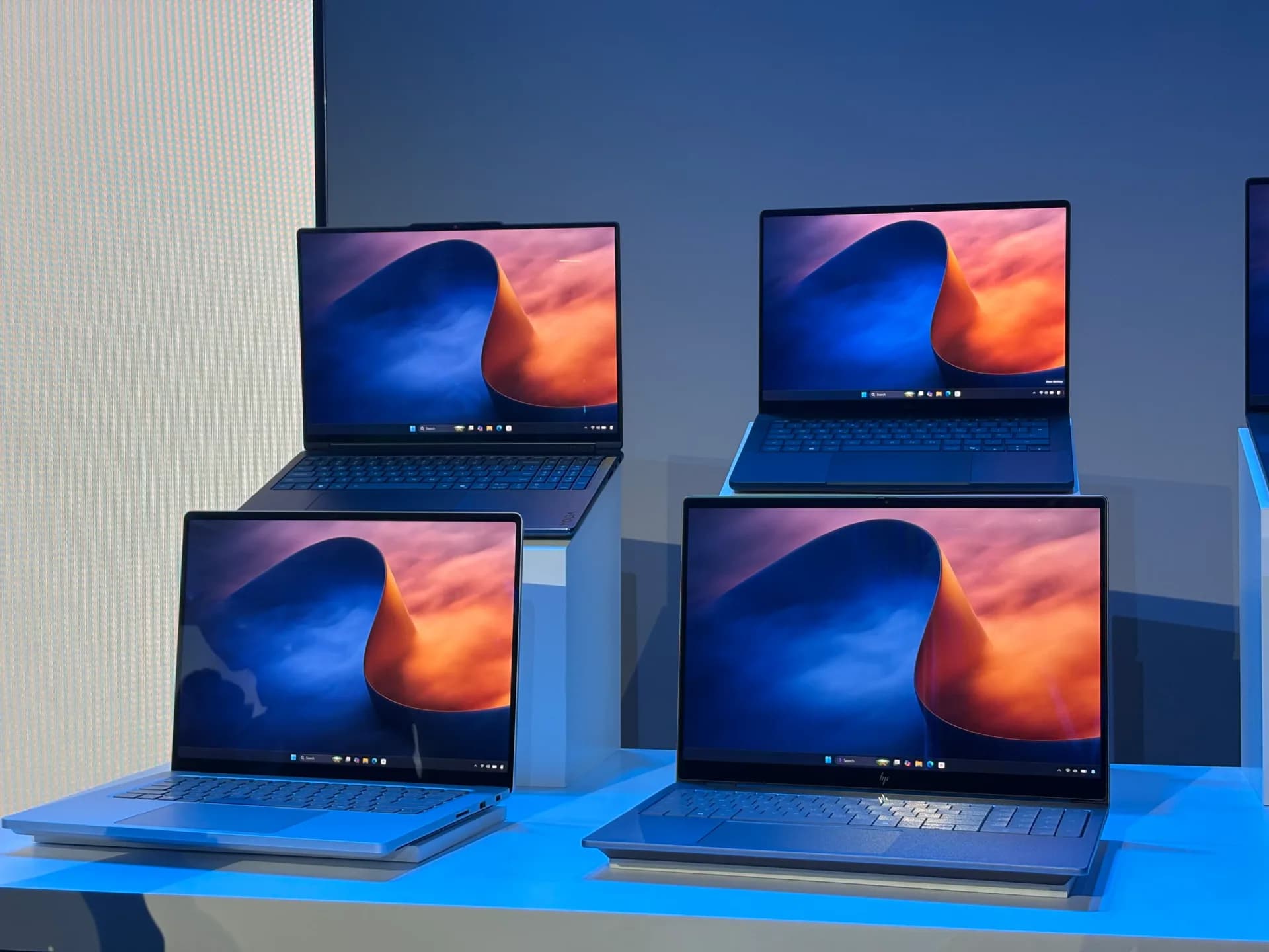 Microsoft Surface Laptop Ultra front view showing slim bezels and matte aluminum chassis